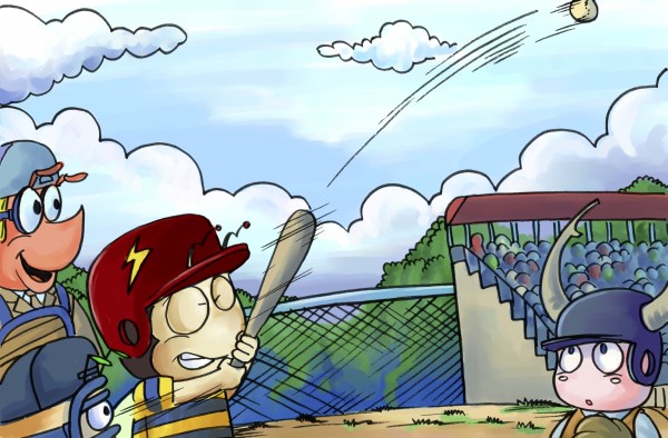 Play Ball - Home Run Swing - Bugville Critters Digital Download